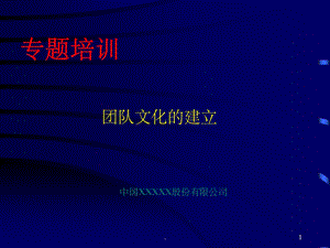 团队文化课件.ppt