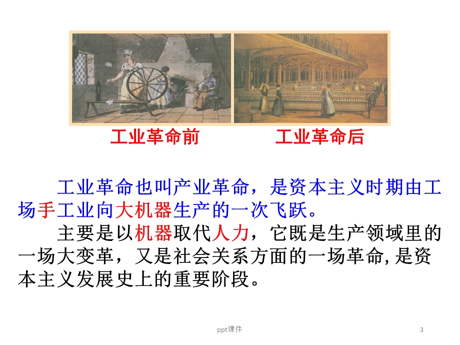 部编教材九年级《第一次工业革命》课件.ppt_第3页