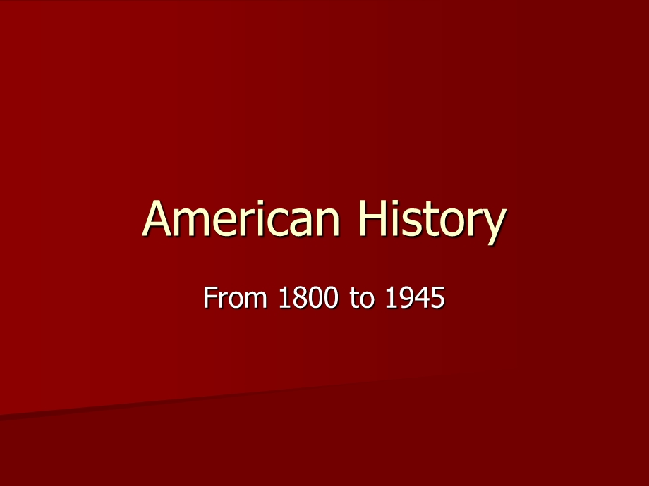 美国历史英文版课件.ppt_第1页