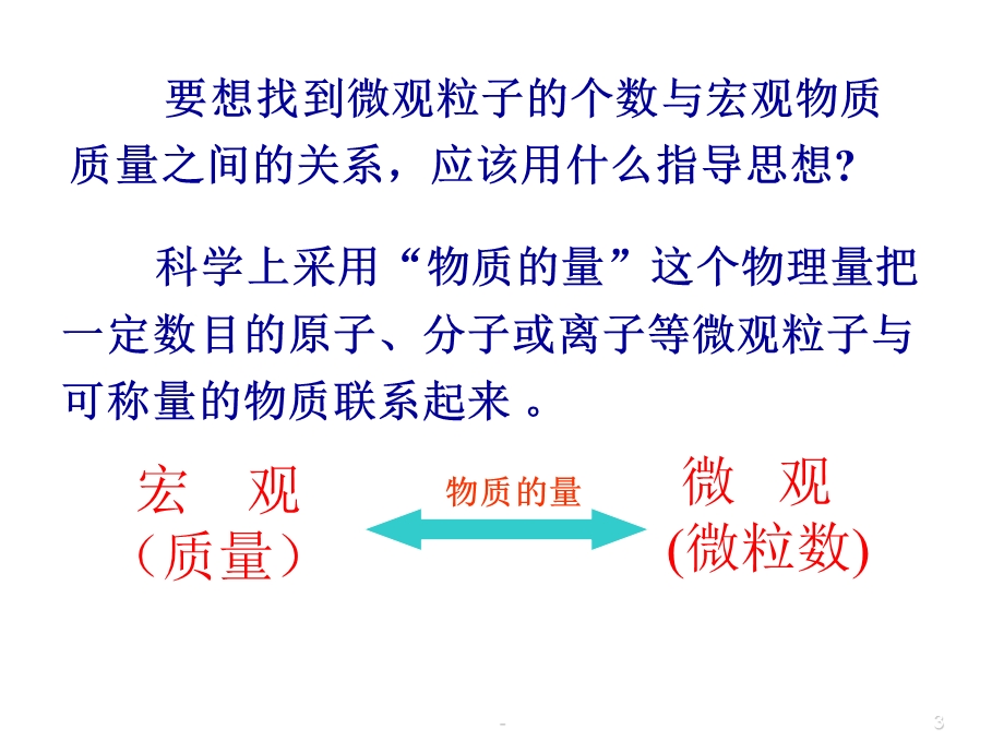 物质的量第一课时课件.ppt_第3页