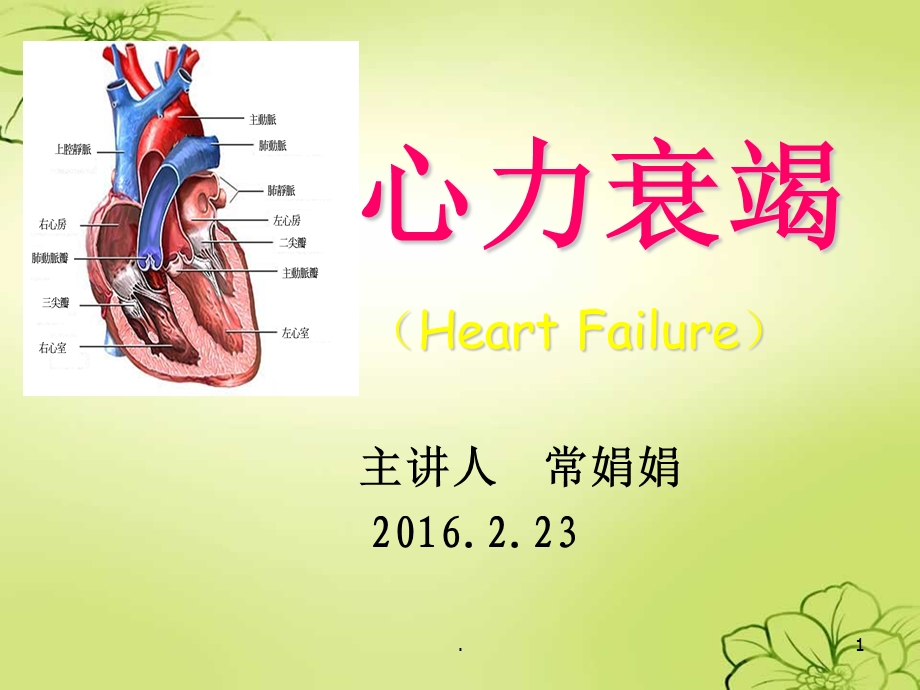 心力衰竭护理查房完整课件.ppt_第1页