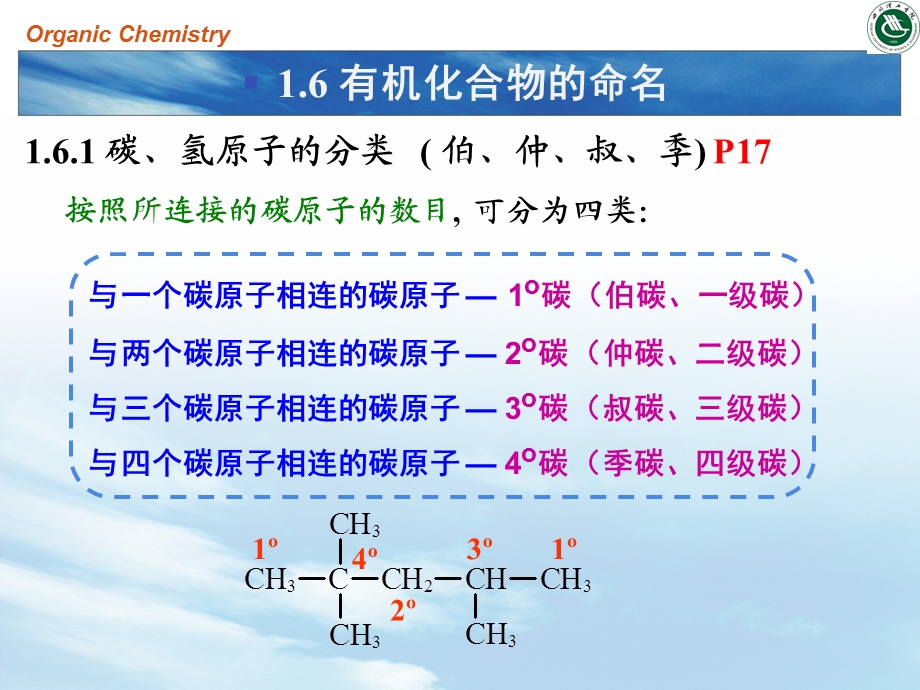 大学基础有机化学有机化合物的命名优质ppt课件.ppt_第1页