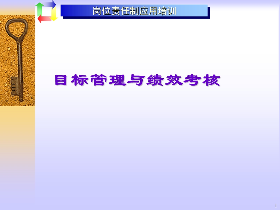 目标管理及绩效考核体系建立课件.ppt_第1页