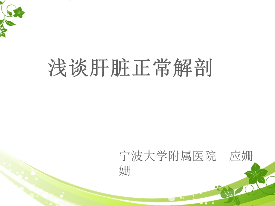 肝脏的解剖课件.ppt_第1页