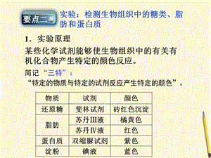 糖类脂质蛋白质的鉴定实验课件.ppt