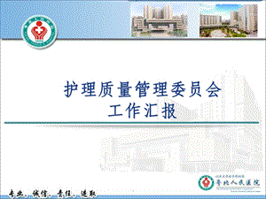 护理质量管理委员会工作汇报课件.ppt