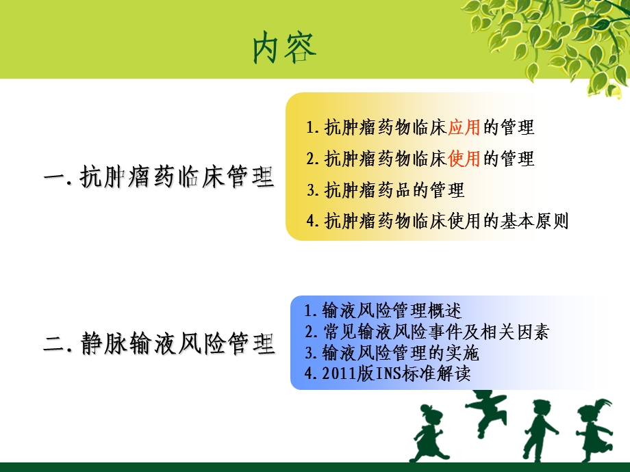 抗肿瘤药物应用的临床护理及静脉输液风险管理课件.ppt_第2页