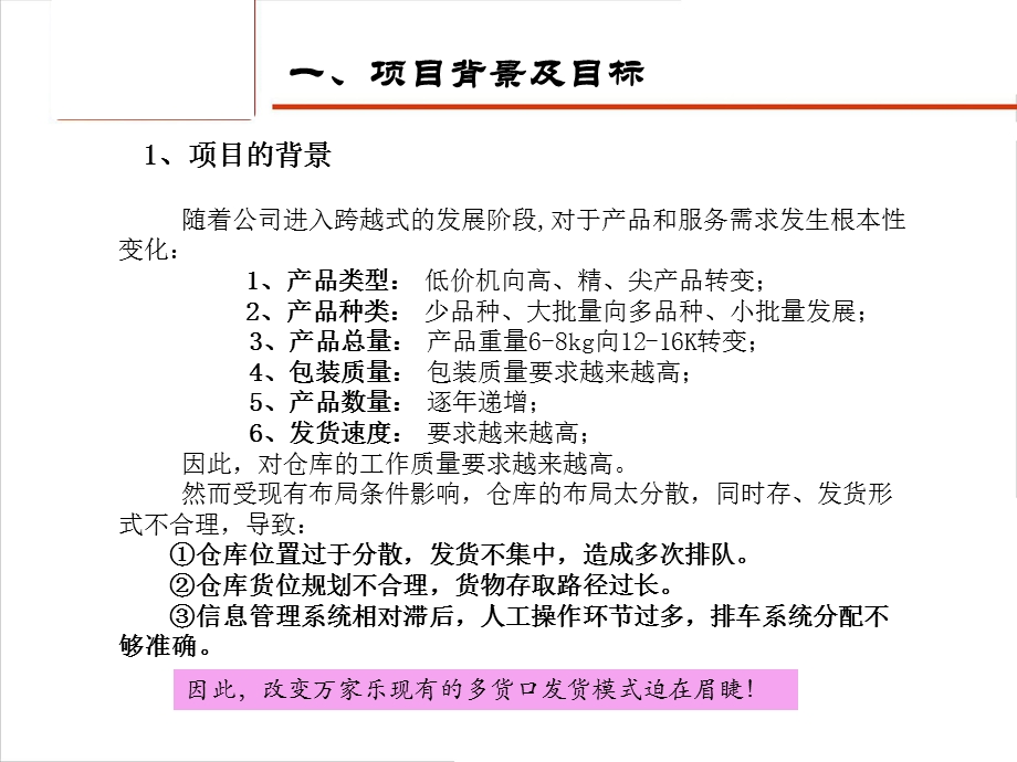 成品物流配送中心项目总结报告课件.ppt_第3页