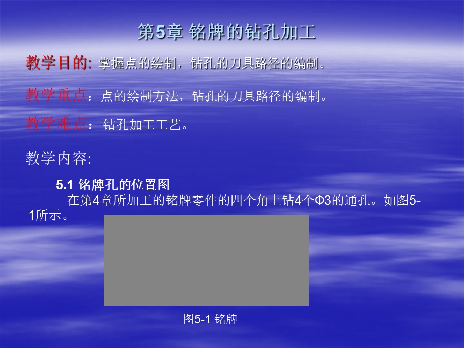 Mastercam9.1第5章 铭牌钻孔课件.ppt_第1页