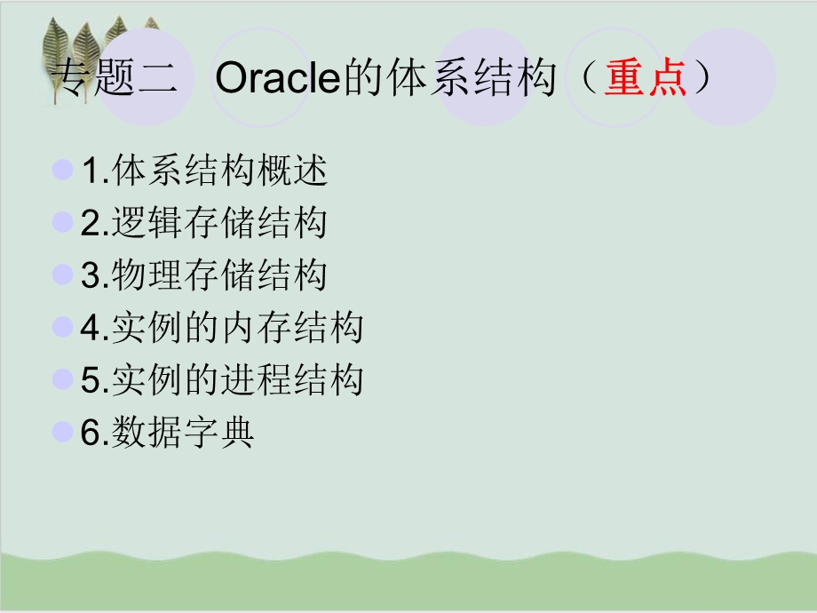 Oracle的体系结构课件.ppt_第1页
