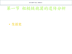 丝状真菌的遗传课件.ppt