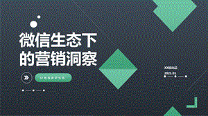 微信生态下的营销洞察报告课件.pptx