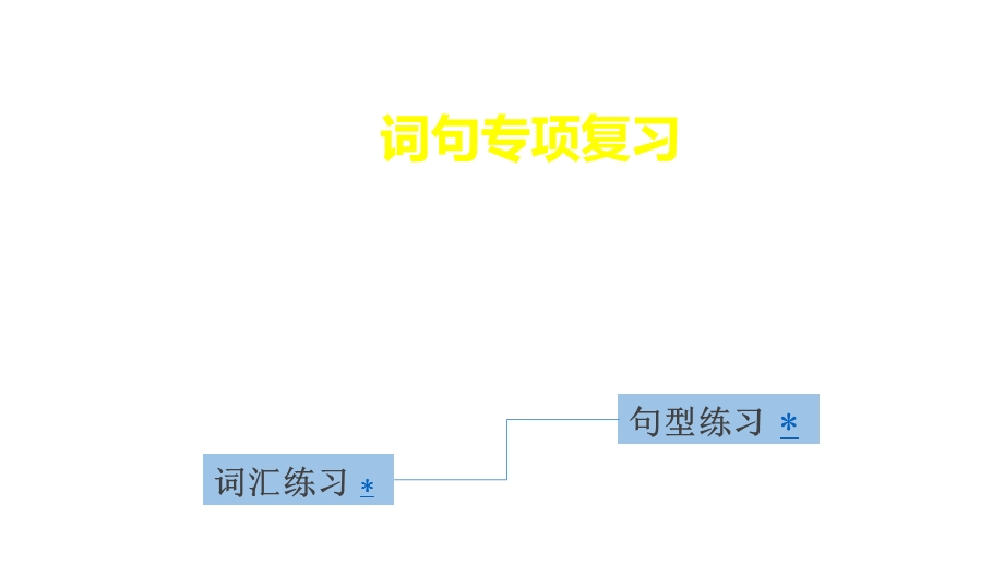 三年级上册英语习题ppt课件 期末复习：词句｜教科版广州深圳.pptx_第1页