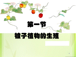 《一、被子植物的有性生殖》课件.ppt