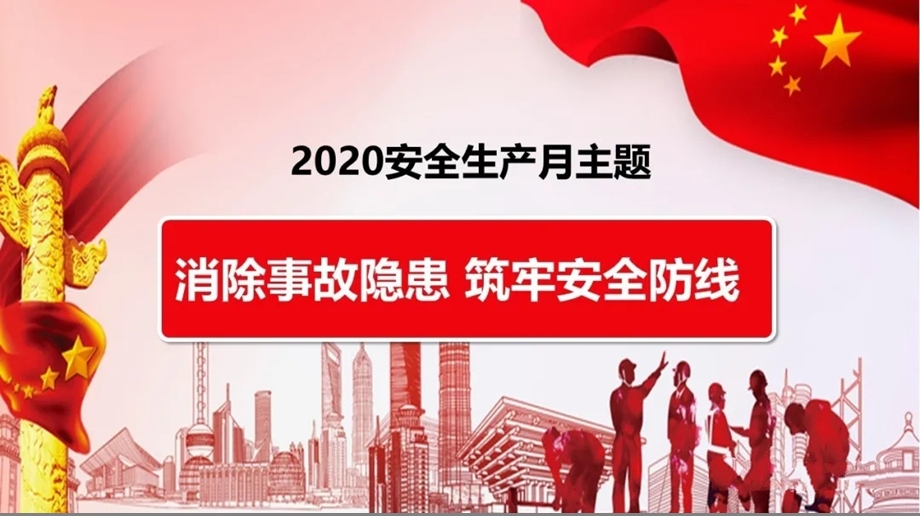 2020年安全生产月主题培训PPT：消除事故隐患、筑牢安全防线课件.pptx_第3页