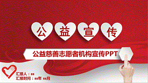 志愿者慈善公益宣传PPT模板课件.pptx