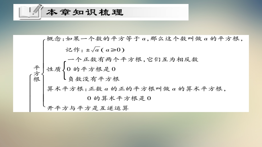 2021年秋华师大版八年级上册数学习题ppt课件：第11章数的开方单元小结与复习.ppt_第2页