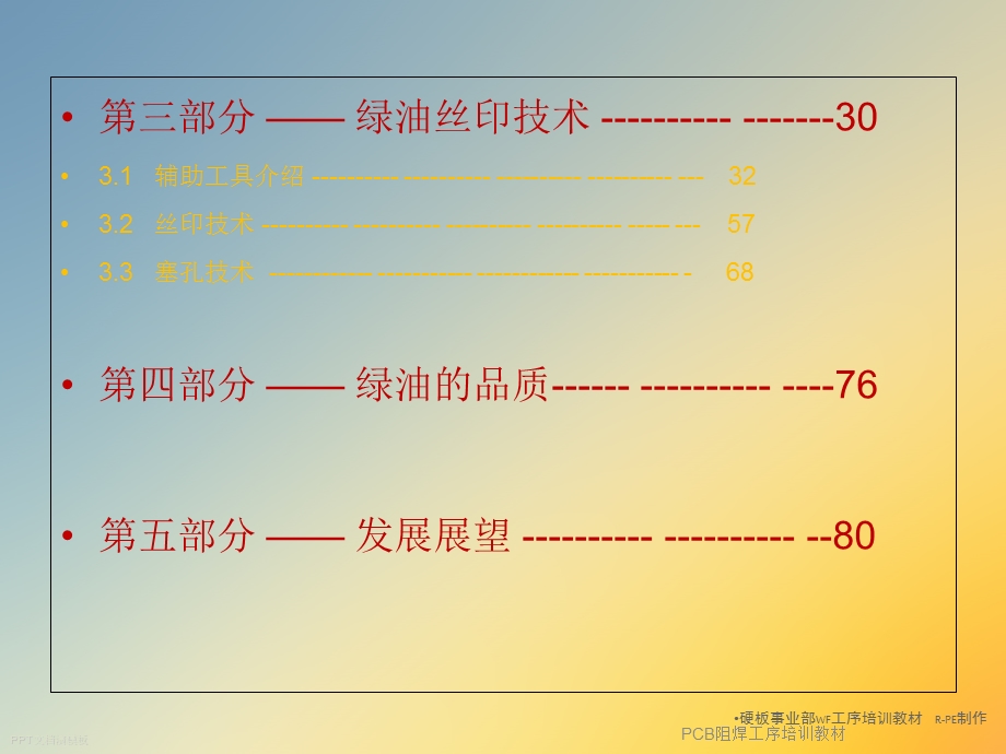 PCB阻焊工序培训教材课件.ppt_第3页