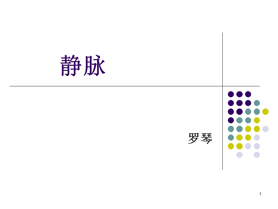 心血管系统静脉课件.ppt_第1页