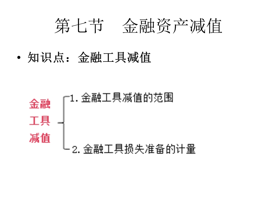 中级财务会计第四章 金融资产(新准则)5金融资产减值课件.pptx_第1页