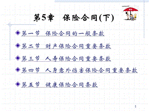 保险学教程(第5章)保险合同(下)课件.ppt