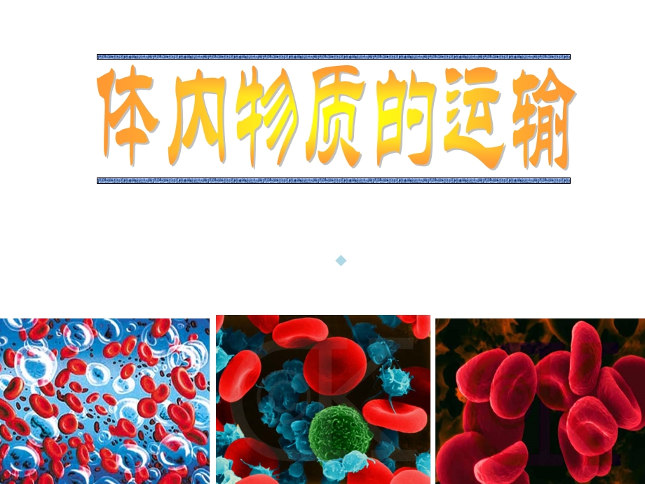 九年级科学上册第四章第三节体内物质的运输课件.ppt_第1页