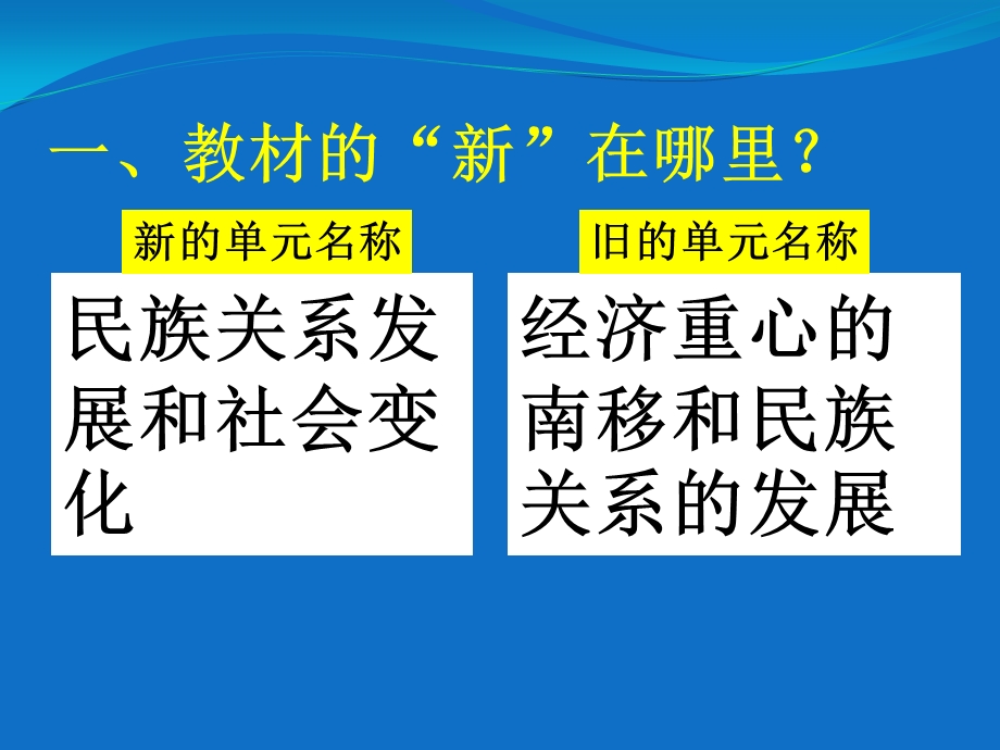 人教版七年级历史下册第二单元辽宋夏金元时期教材分析与教学建议课课件.ppt_第3页