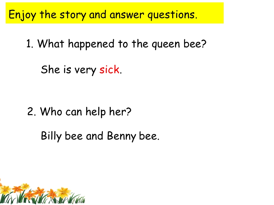 冀教版五年级上册Lesson18 Billy Bee课件.ppt_第3页