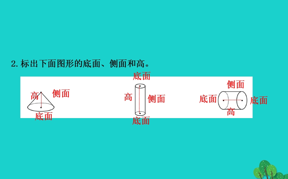 六年级数学下册一圆柱和圆锥1面的旋转ppt课件北师大版.ppt_第3页