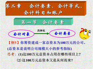 会计要素、会计等式、会计账户与科目课件.ppt