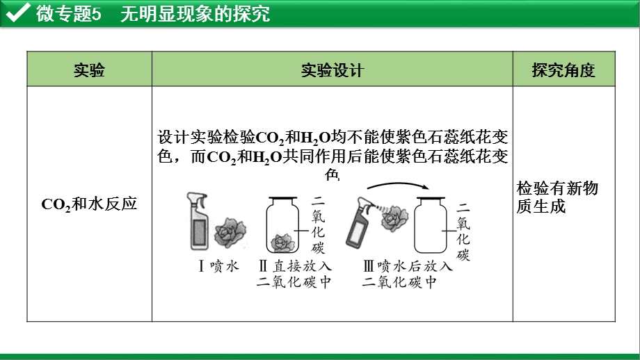 微专题5无明显现象的探究课件.pptx_第3页