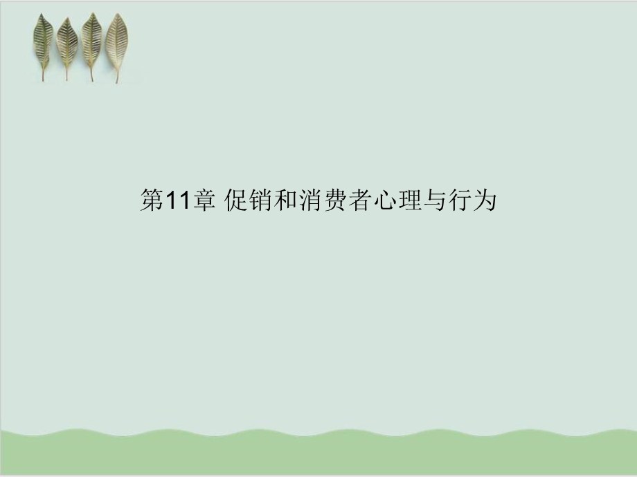 促销和消费者心理与行为课件.ppt_第1页