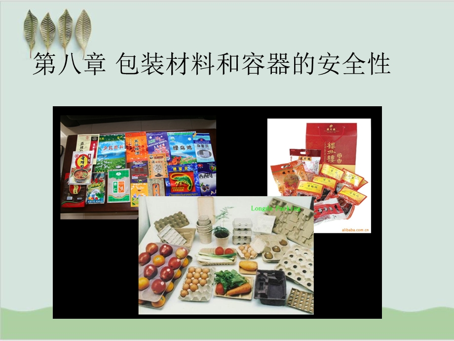 包装材料和容器的安全性概述课件.ppt_第1页