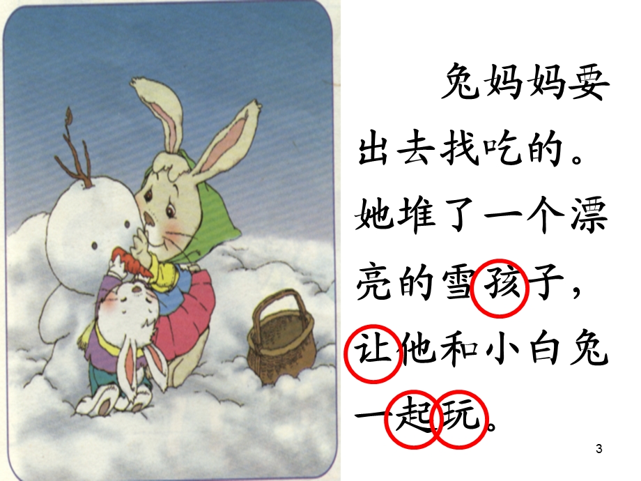 雪孩子（随文识字）课件.ppt_第3页