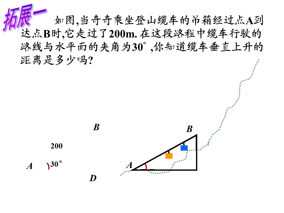 九年级数学锐角三角函数的简单应用课件.ppt_第2页