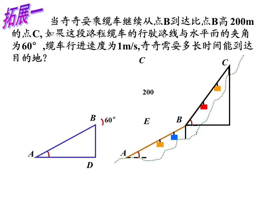 九年级数学锐角三角函数的简单应用课件.ppt_第3页