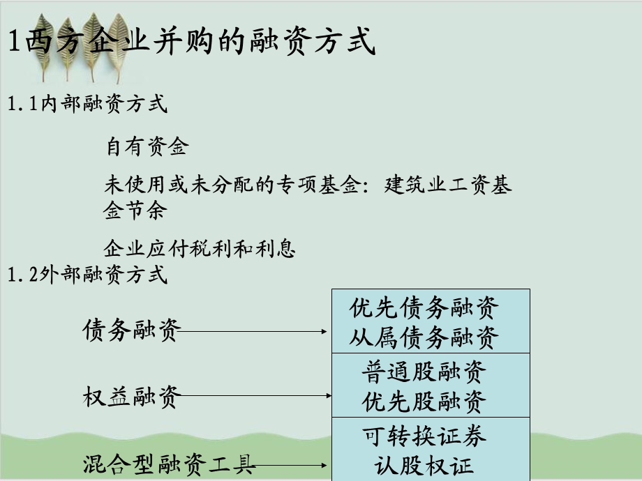 企业并购融资决策与发展建议课件.ppt_第3页