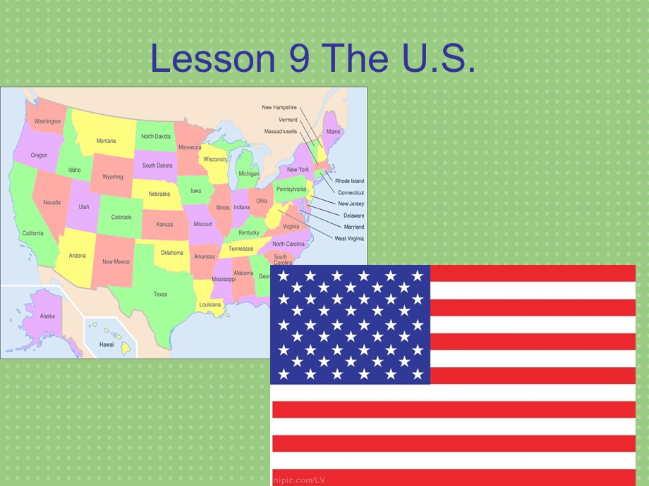 冀教版五年级上英语lesson 9 The US课件.ppt_第1页