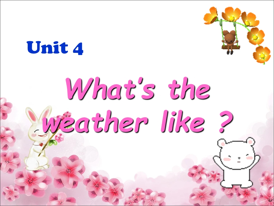 六年级下册英语ppt课件 UNIT FOUR WHATS THE WEATHER LIKE LESSON 13 1｜北京课改版.ppt_第1页