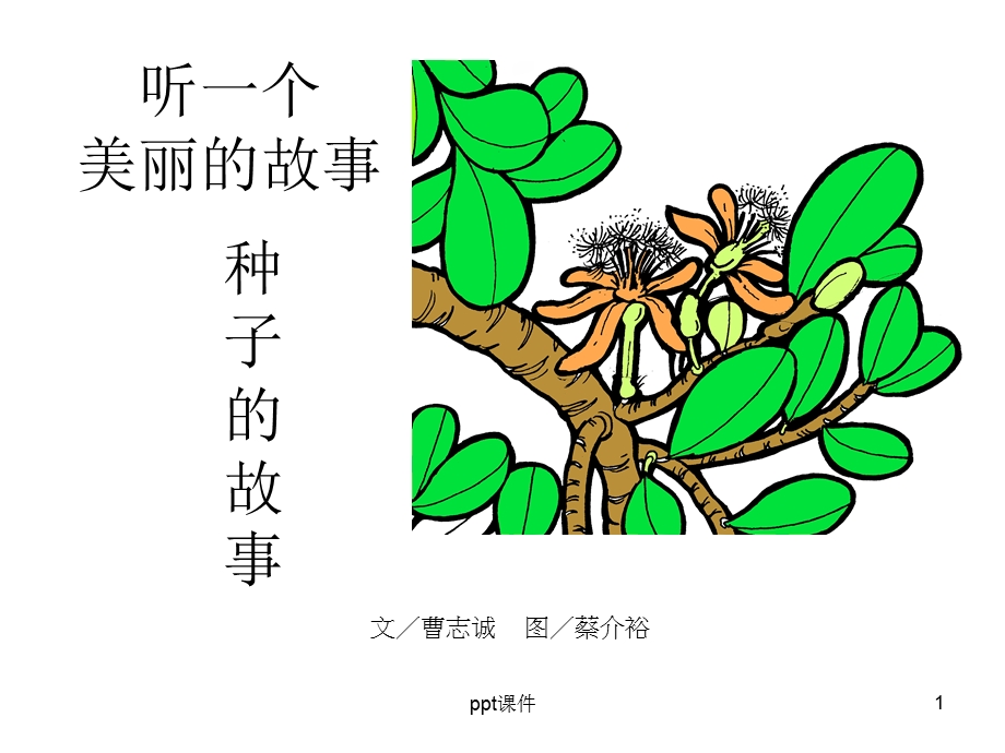 一粒种子的故事课件.ppt_第1页