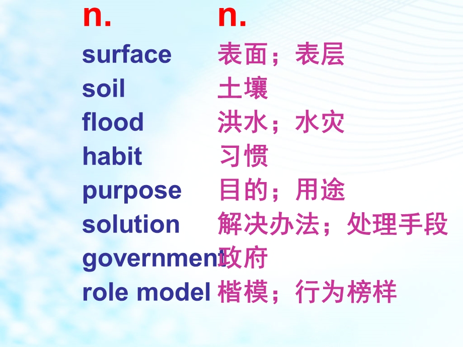 牛津深圳版英语九年级下册 全单元教学ppt课件 Unit3 The environment.ppt_第3页