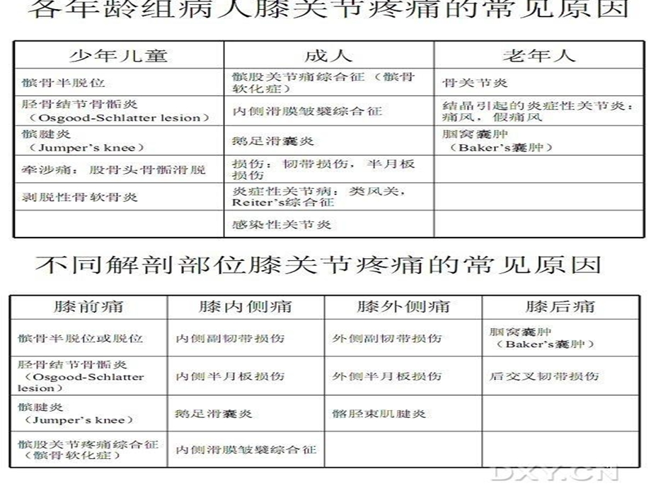 膝关节疼痛的诊断课件.ppt_第2页