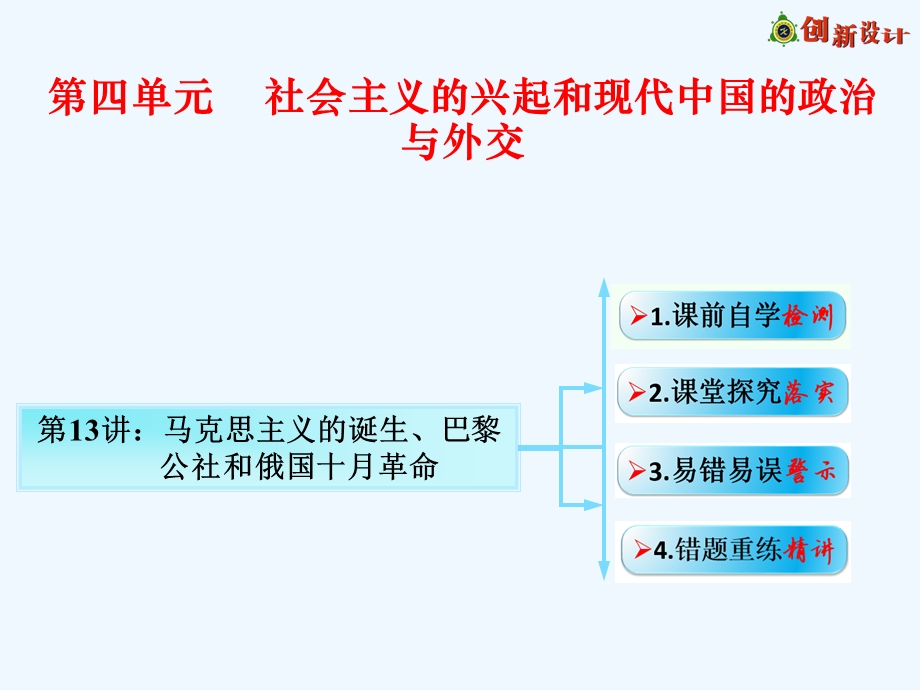 马克思主义的诞生巴黎公社和俄国十革命课件.ppt_第1页