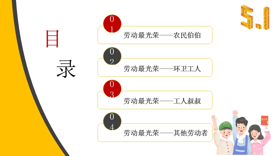 五一劳动节之劳动最光荣主题演讲PPT模板课件.pptx_第2页