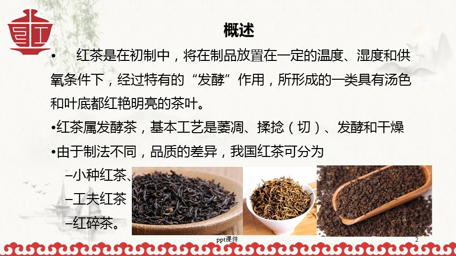 红茶加工工艺课件.ppt_第2页