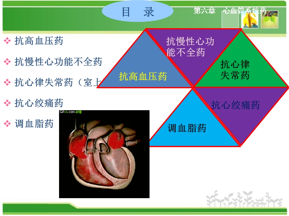 第六章 心血管系统药物课件.ppt_第3页