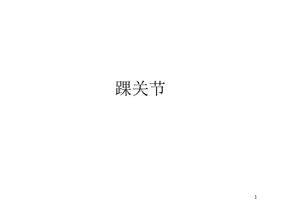 踝关节课件.ppt_第1页