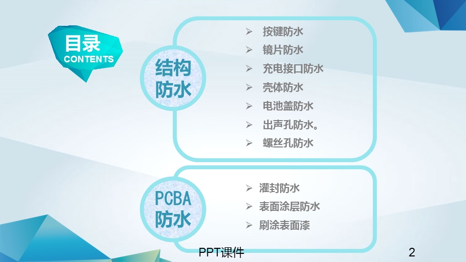 电子产品常规防水设计方案课件.ppt_第2页