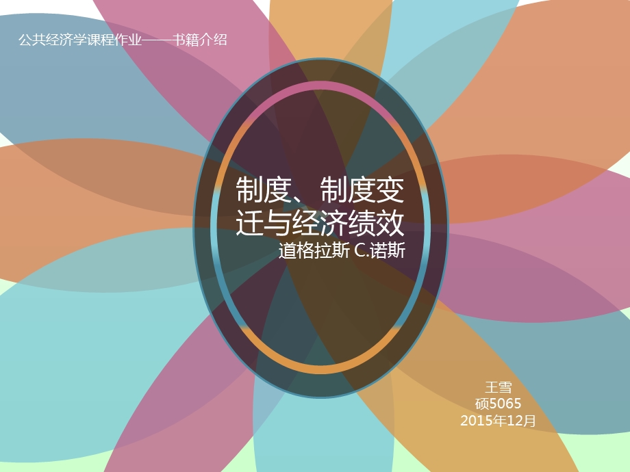 制度制度变迁与经济绩效课件.ppt_第1页