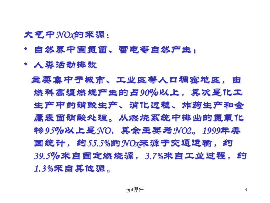 大气污染控制工程第七章固定源氮氧化物污染控制课件.ppt_第3页